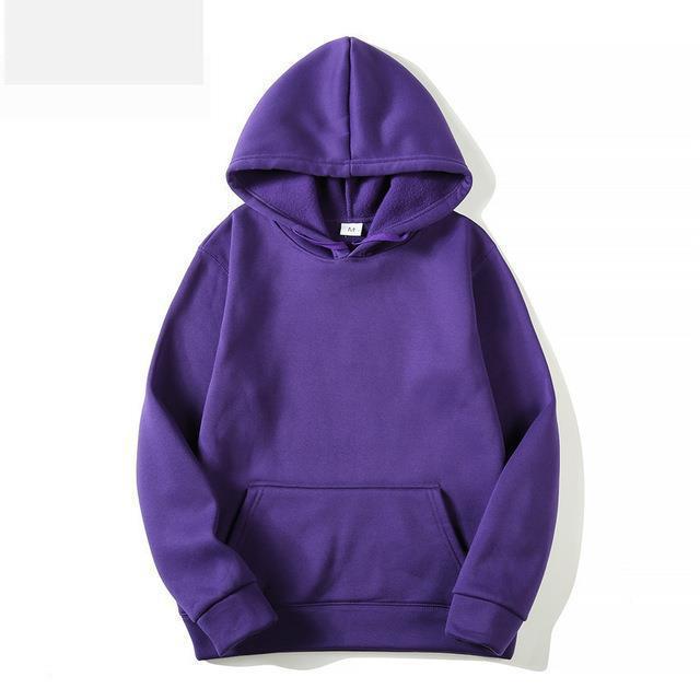 Dame hoodie med praktisk kengurulomme og myk innside Skjora