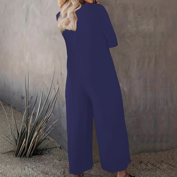 Damevidt jumpsuit med praktiske lommer og moderne snitt Skjora