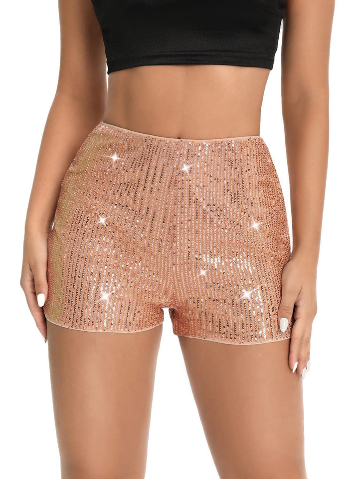 Dame glamorøse paljett-shorts Skjora
