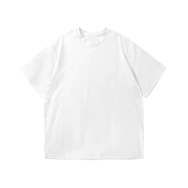 Dame avslappet oversized T-skjorte laget av pustende materiale Skjora