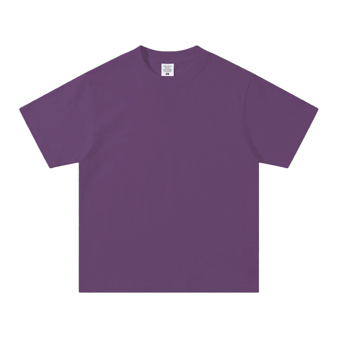 Damen Oversized T-Shirt aus hochwertiger Baumwolle mit praktischem Rundhalsausschnitt Skjora