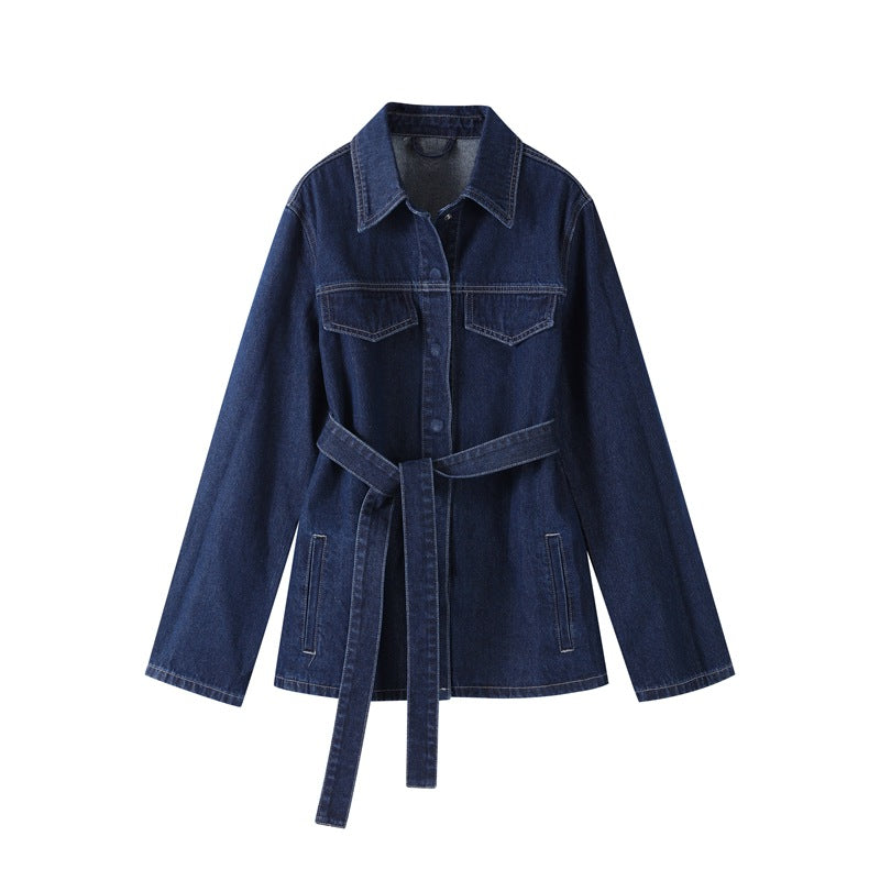 Dame vide jeans med høytlivsdesign og klassiske lommer Skjora