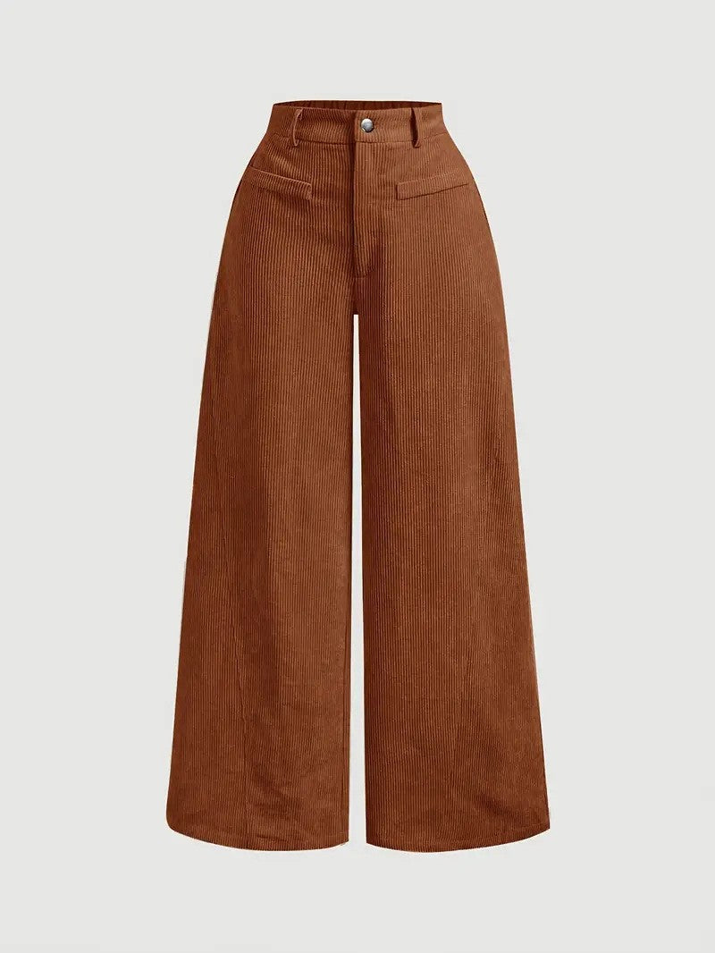 Women's Loose Corduroy Trousers Skjora