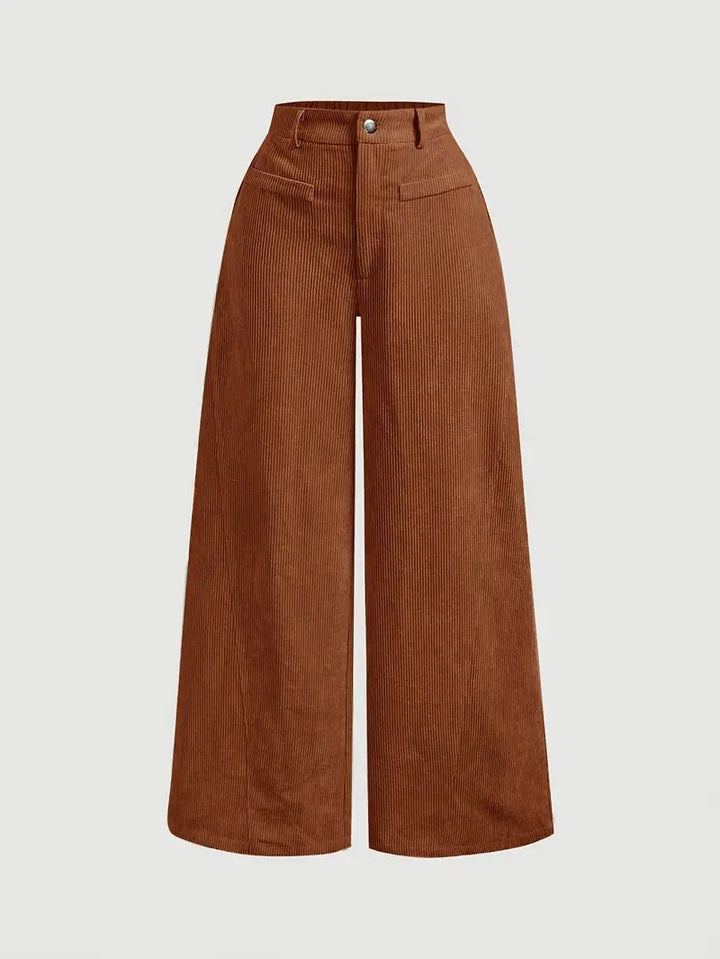 Women's Loose Corduroy Trousers Skjora