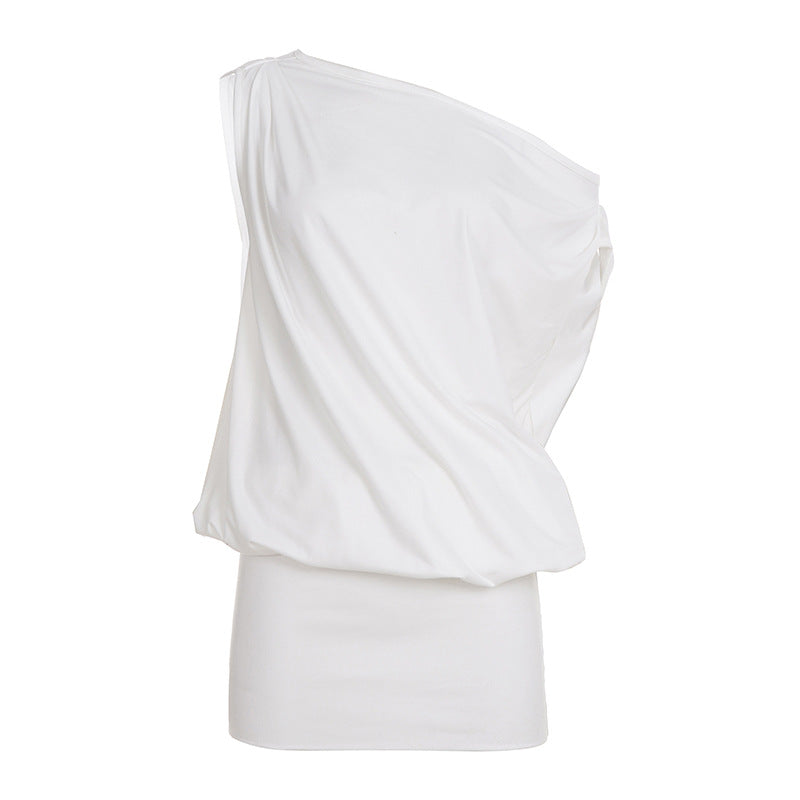 Damer casual topp med stilig omslagdesign og lange ermer Skjora