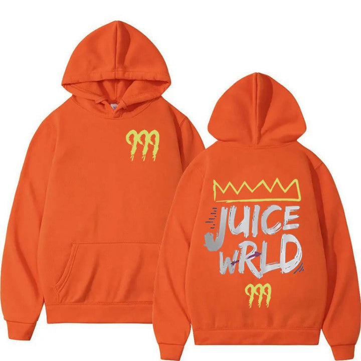 Kvinne hoodie med moderne kengurulommely design og slående grafisk trykk Skjora