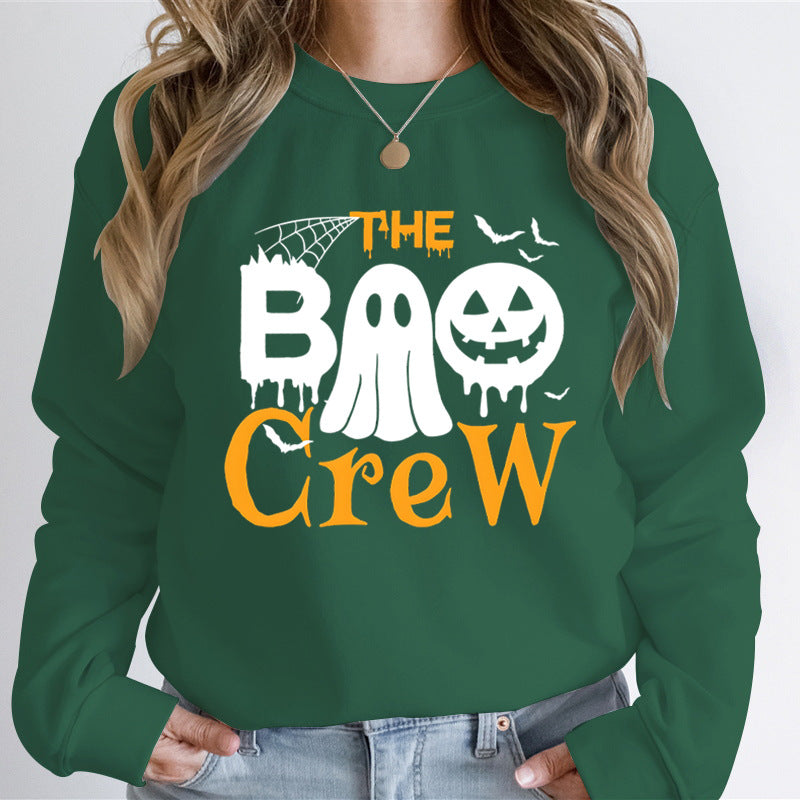 Damegenser med Halloween-tema og kreativt grafisk trykk Skjora