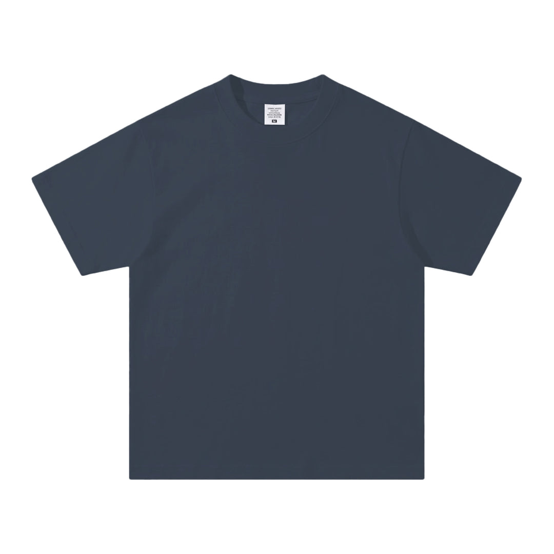 Damen Oversized T-Shirt aus hochwertiger Baumwolle mit praktischem Rundhalsausschnitt Skjora