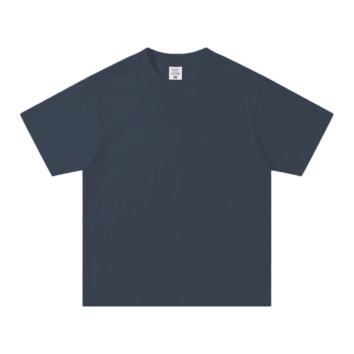 Damen Oversized T-Shirt aus hochwertiger Baumwolle mit praktischem Rundhalsausschnitt Skjora