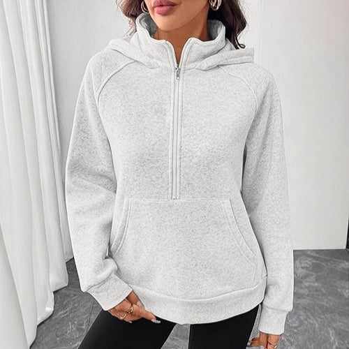 Sport hoodie for women with drawstring Skjora
