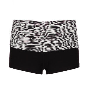 Dame Sporty shorts med høy midje Skjora