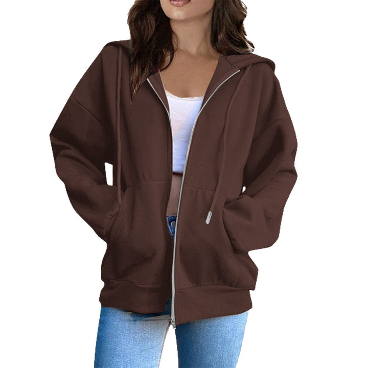 Dame hettejakke med koselig oversized snitt Skjora