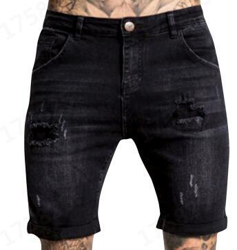 Herrer Zdestroyed Jeansshorts Skjora