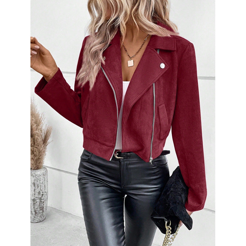 Short rain jacket for women Skjora