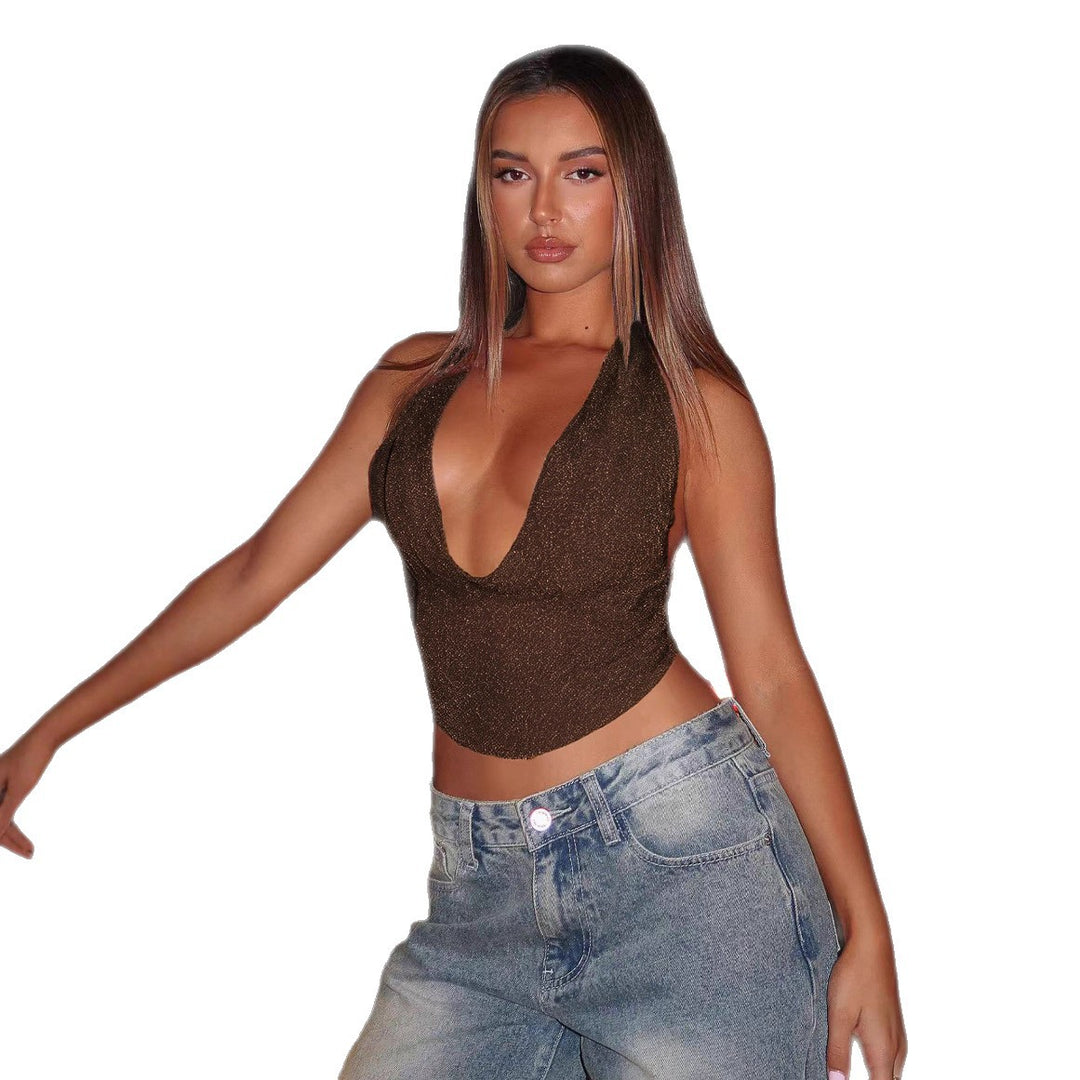 Dame Mote Crop-Top Skjora