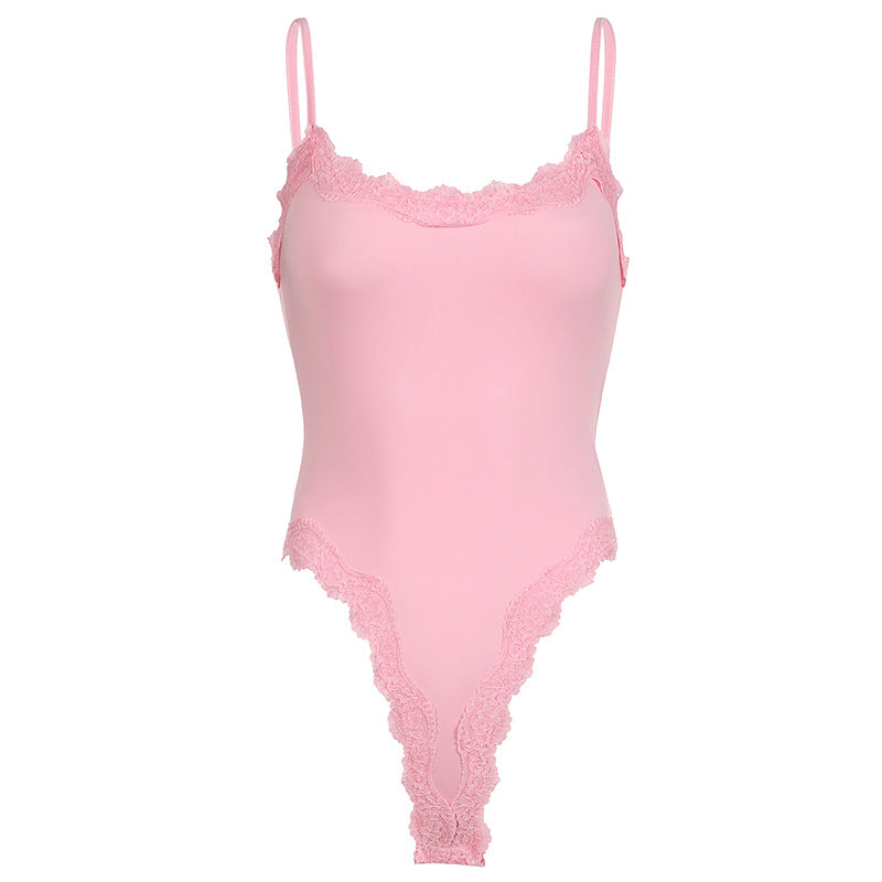 Dame Body med elegante spissdetaljer Skjora