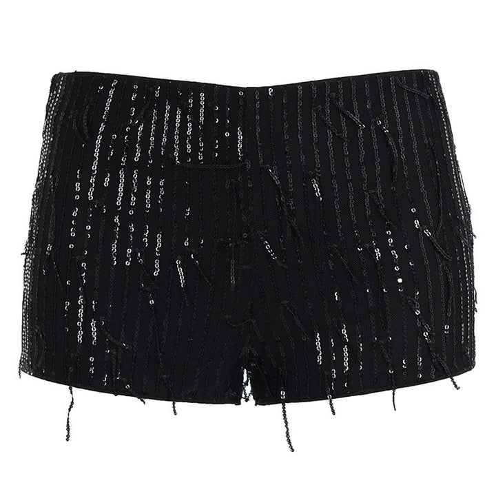Dame glamorøse paljett-shorts Skjora