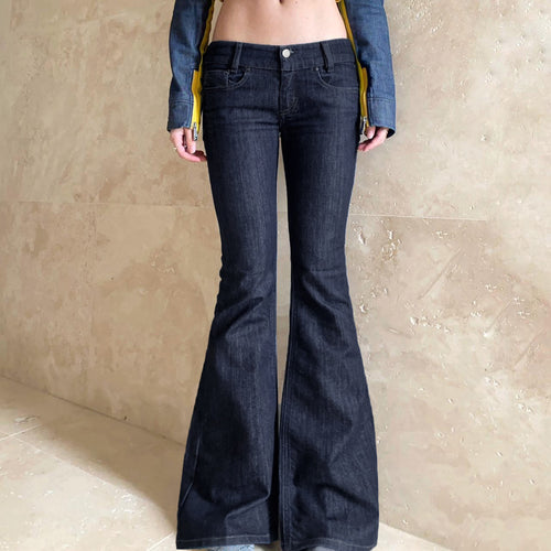 Dame Flared Jeans i elegant vintage-stil Skjora