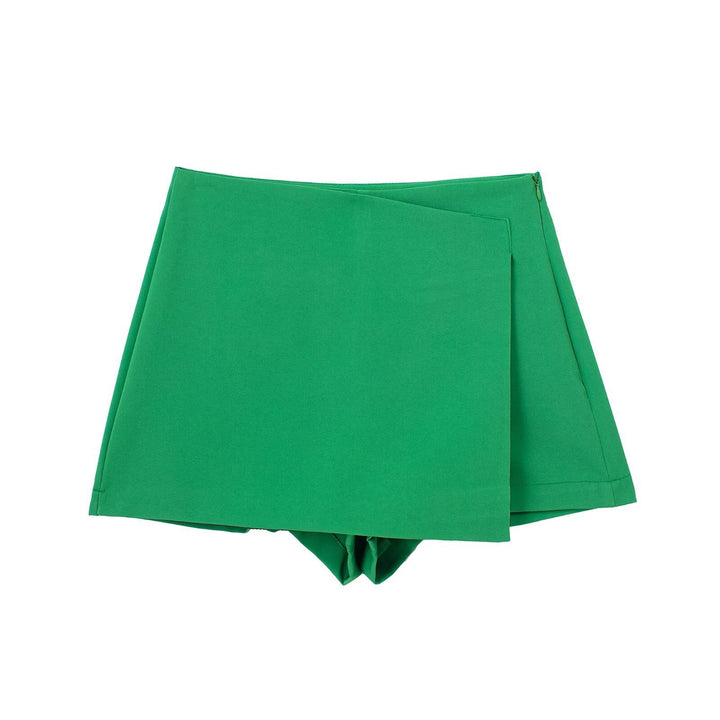 Dame sportliche shorts med elegant lagdelt design Skjora