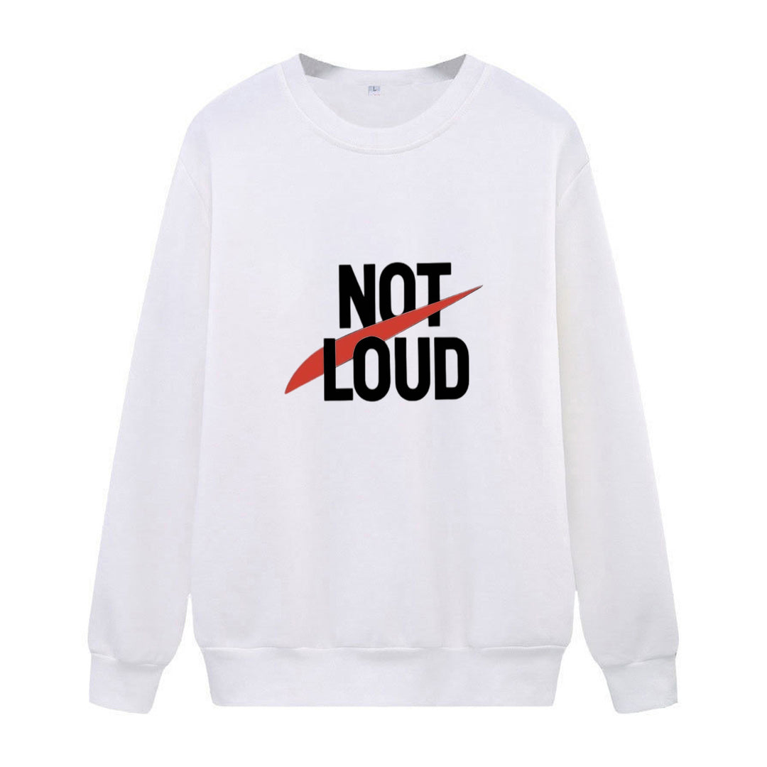 Damegen Sweatshirt med kreativt påskrift Skjora