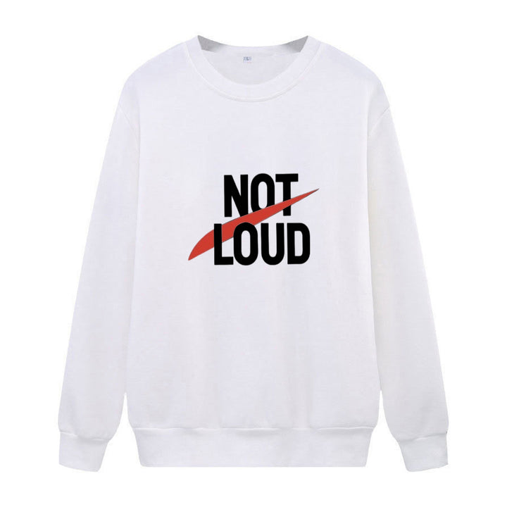 Damegen Sweatshirt med kreativt påskrift Skjora