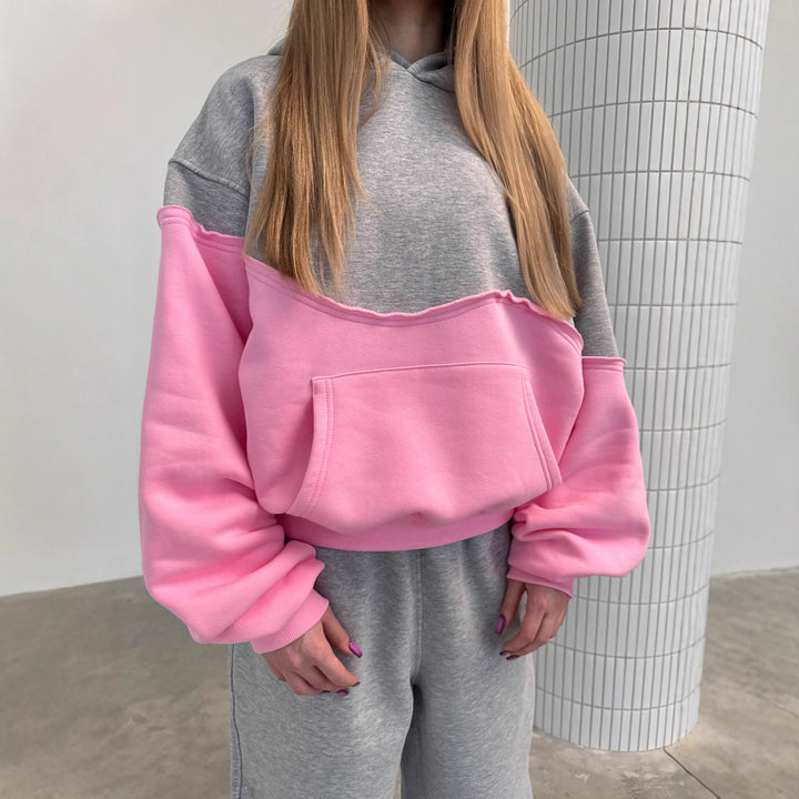 Dame sportiv loungewear-set med moderne design Skjora