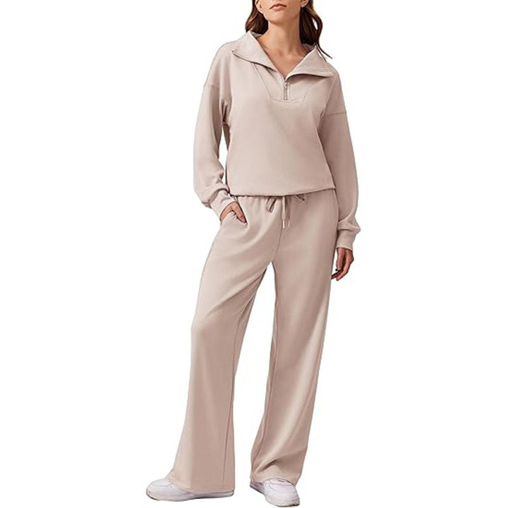Kvinnes Uformelle Sweatpants Sett Skjora