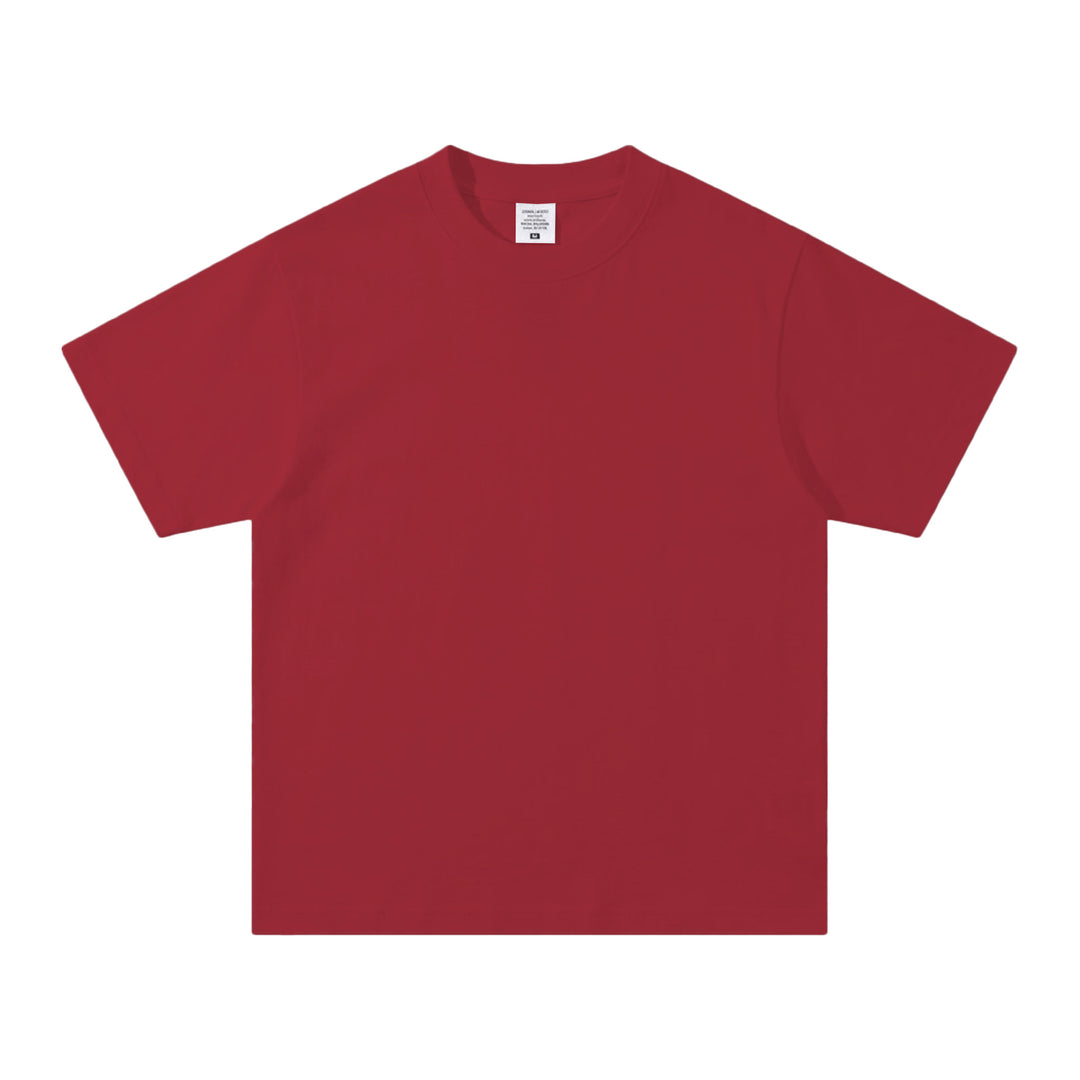 Damen Oversized T-Shirt aus hochwertiger Baumwolle mit praktischem Rundhalsausschnitt Skjora