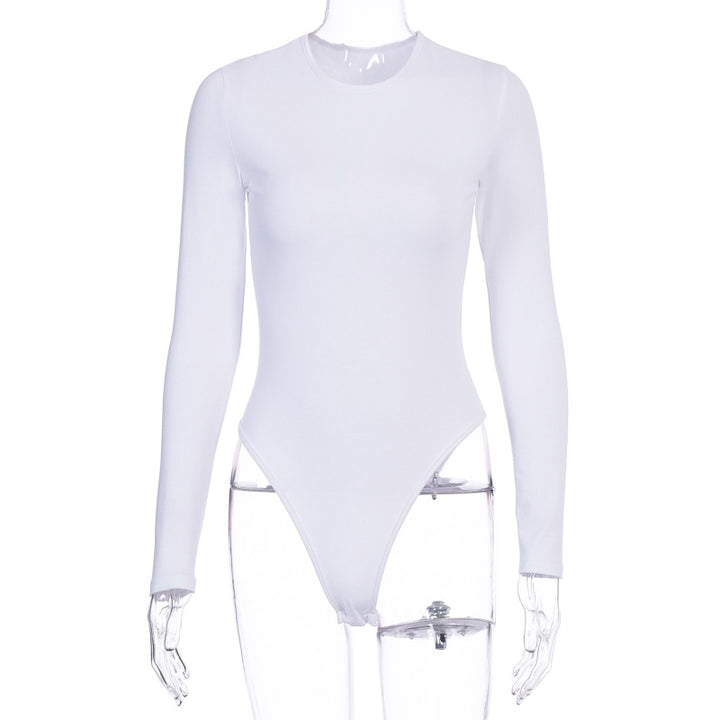 Dame Langermet bodysuit laget av hudvennlig stretchy materiale Skjora