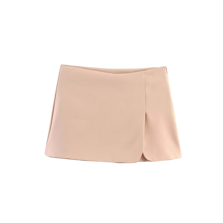 Dame Mini skjørt med eksklusiv snitt og elegant drapering Skjora