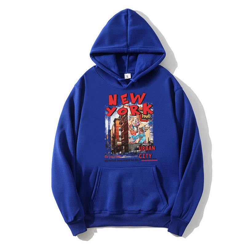 Damen Kapuzenpullover mit urbanem New York-Design Skjora