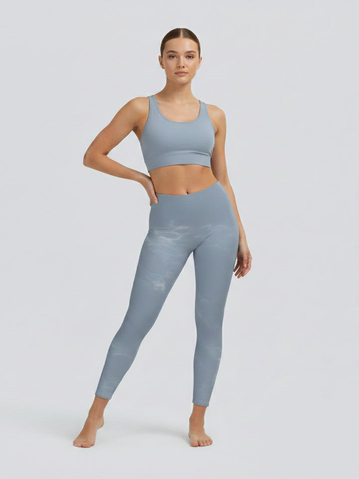 Damen Sportlegging mit stilvollem grafischen Design Skjora