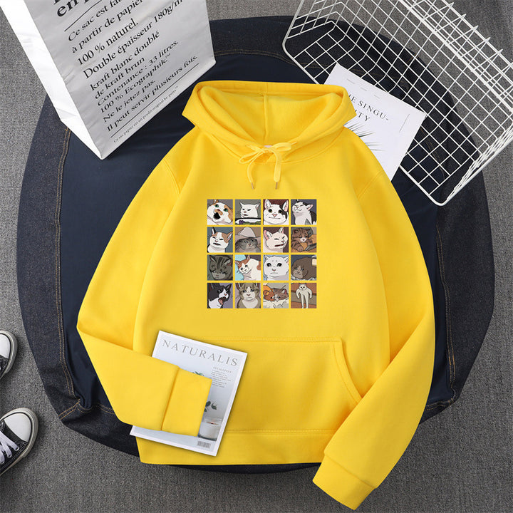 Kvinnes Sweatshirt med Dyremotiv Skjora