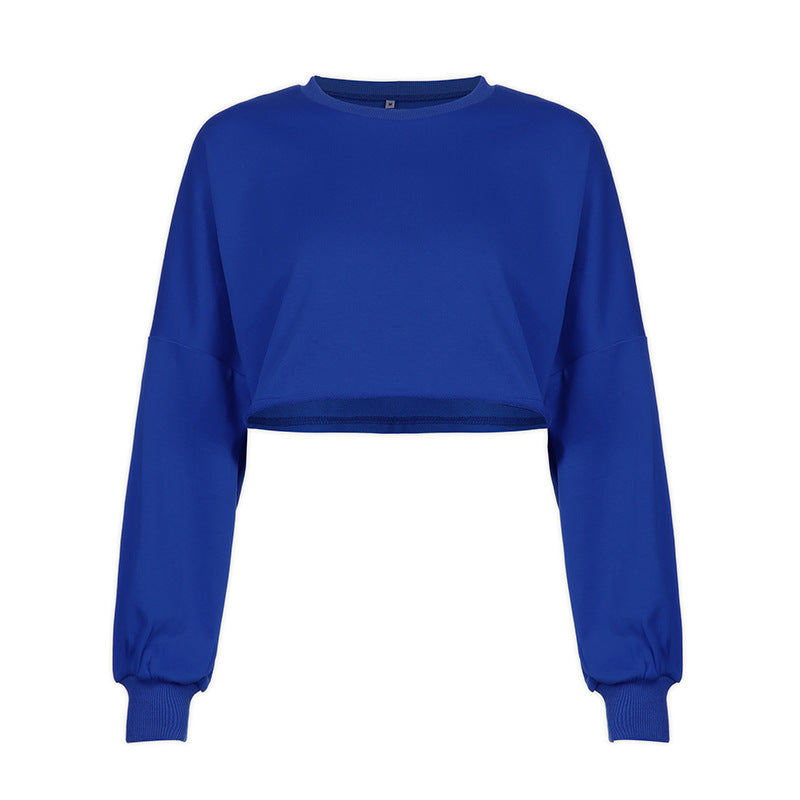 Kvinners Korte Sweatshirt Skjora