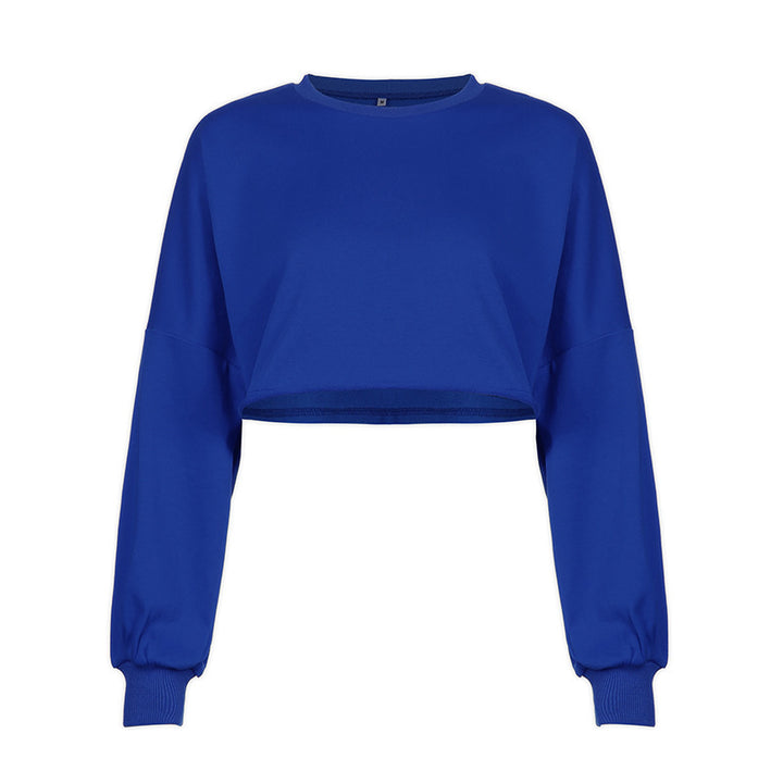 Kvinners Korte Sweatshirt Skjora