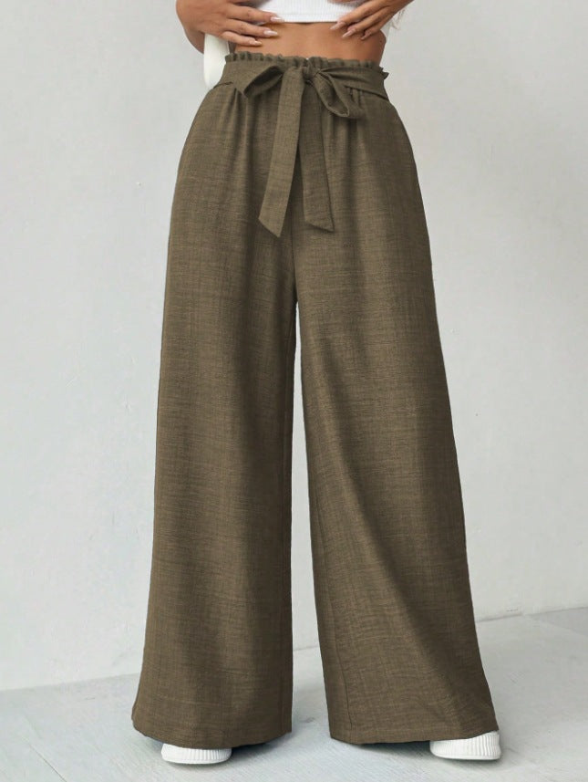 Women Wide Leg Pants Skirt