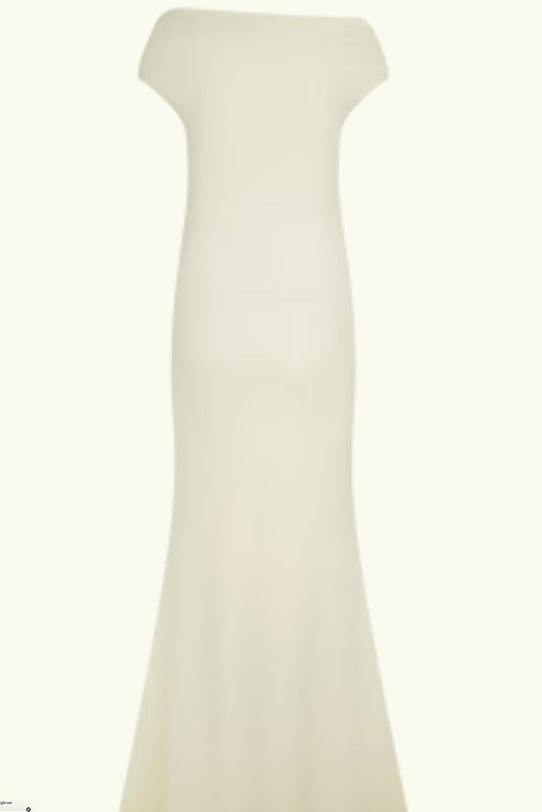 Damer Elegant Off-Shoulder-Maxi-Kjole i luksuriøs snitt Skjora