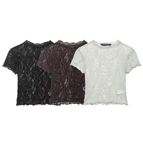 Dame Korte spissbluse med raffinert design Skjora