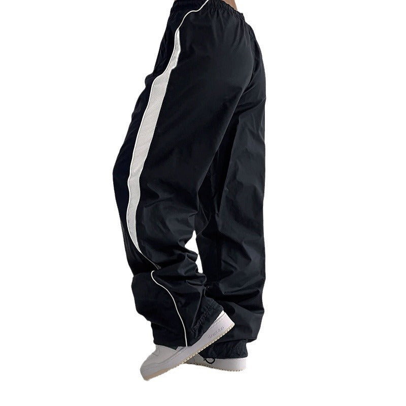 Dame Sporty Fritidsbukser med nette detaljer Skjora