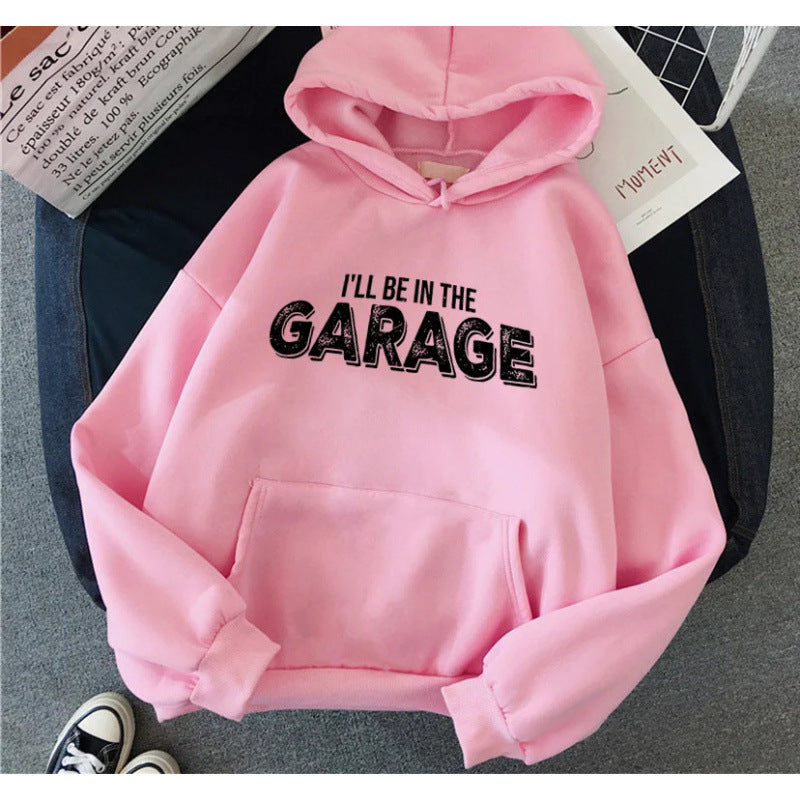 Damegenser med kreativ garage-motiv Skjora