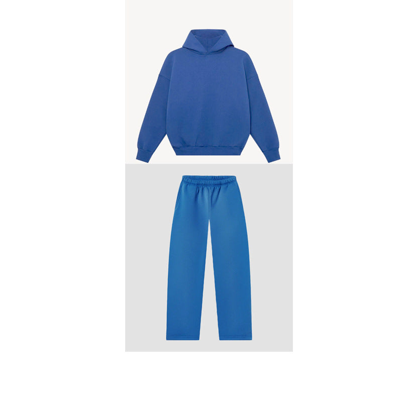 Kvinnenes Cozy Sweatshirt og Bukse Sett med Høy Krage og Casual Fit Skjora
