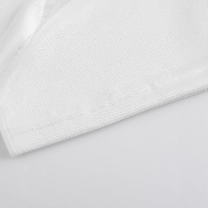 Dame Crop-Topp med fruktig kirsebærmotiv og lekent design Skjora