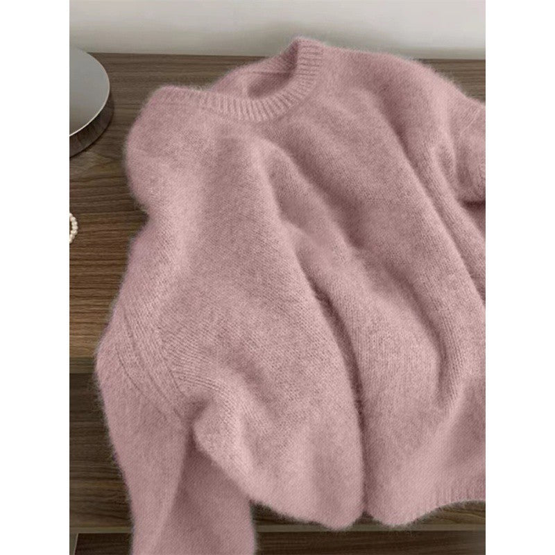 Damer Cozy Genser laget av fin strikkeblanding Skjora