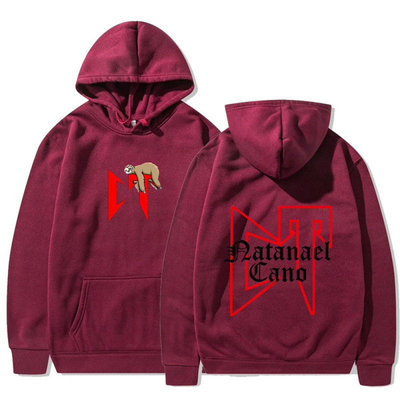 Dame hoodie med kreative dyremotiver og høykvalitets fleece Skjora