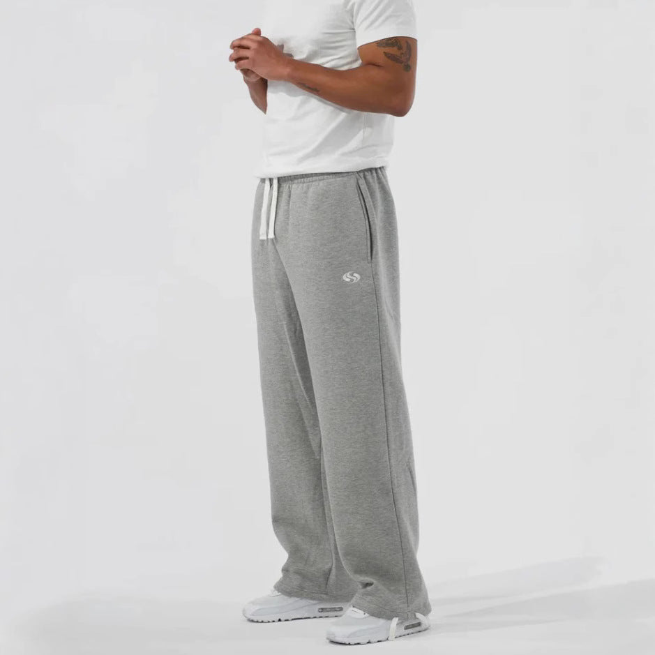 Men's casual Relaxed Fit jogging bottoms made of soft fleece with practical pockets Skjora