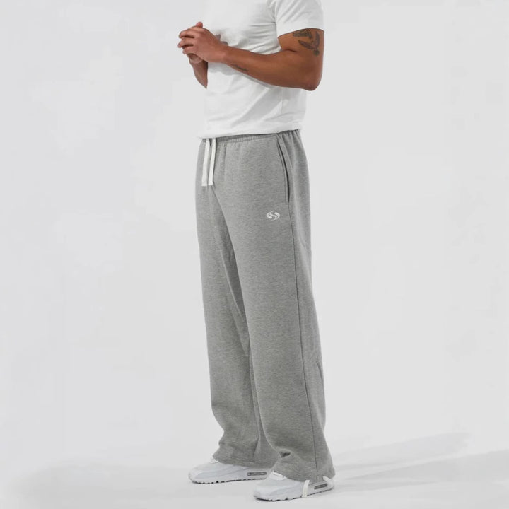 Men's casual Relaxed Fit jogging bottoms made of soft fleece with practical pockets Skjora
