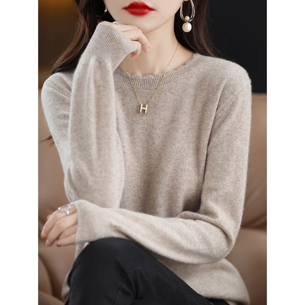 Damer Fin Cashmere Genser Skjora