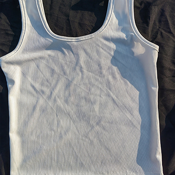Dame tanktop med sporty Frankrike-design og komfortabel passform Skjora