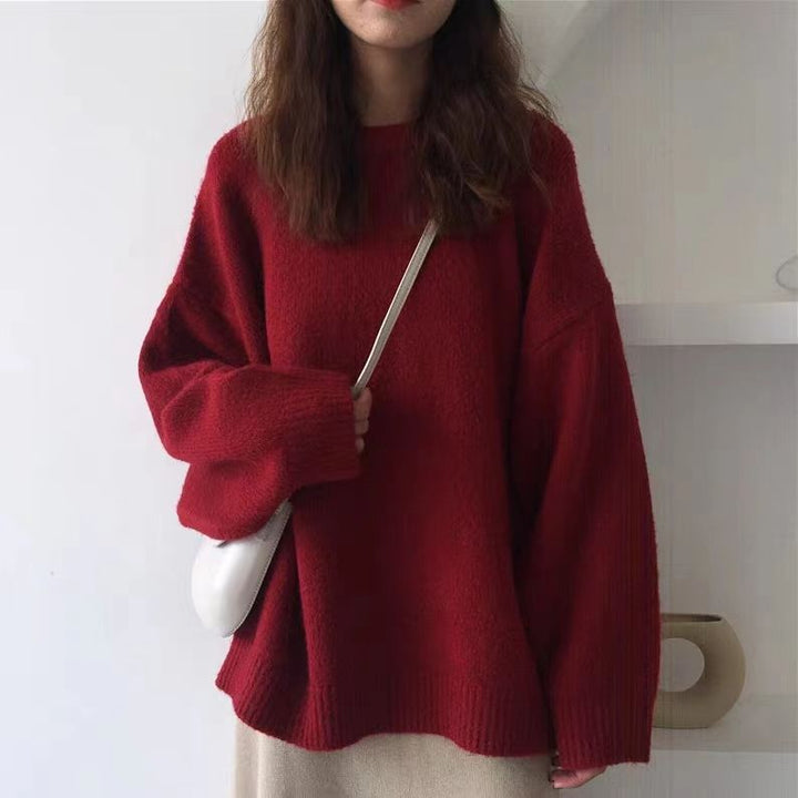 Damer oversized genser i en avslappet stil med behagelig mykt materiale Skjora
