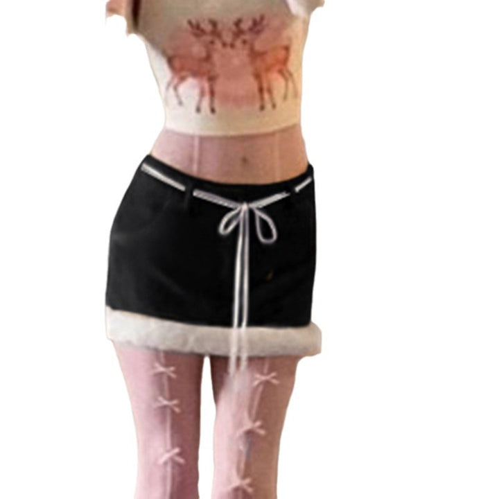 Dame cordshorts med varmende fleece-besetning Skjora